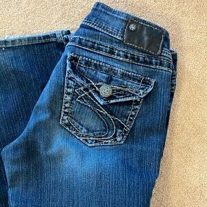 SILVER SUKI SURPLUS WOMENS JEANS
SIZE 29x34